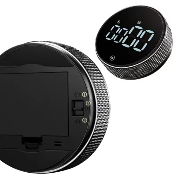 Temporizador giratorio LED para cocina - Imagen 3