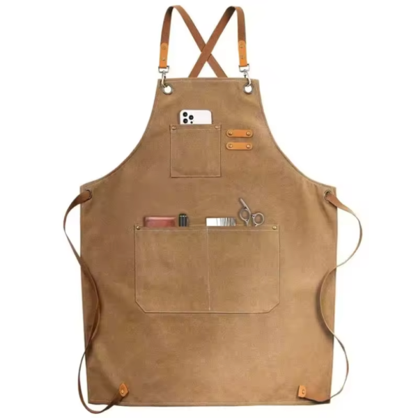 Delantal Parrillero Con Bolsillos Unisex