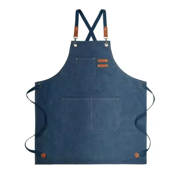 Delantal Parrillero Con Bolsillos Unisex - Imagen 2
