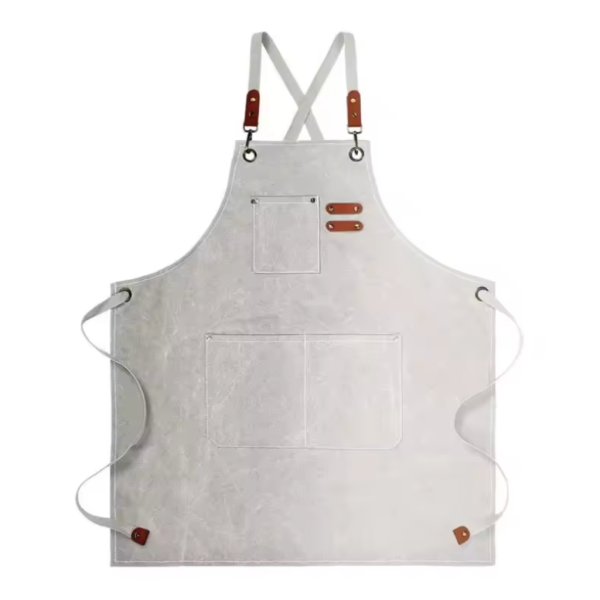 Delantal Parrillero Con Bolsillos Unisex - Imagen 4